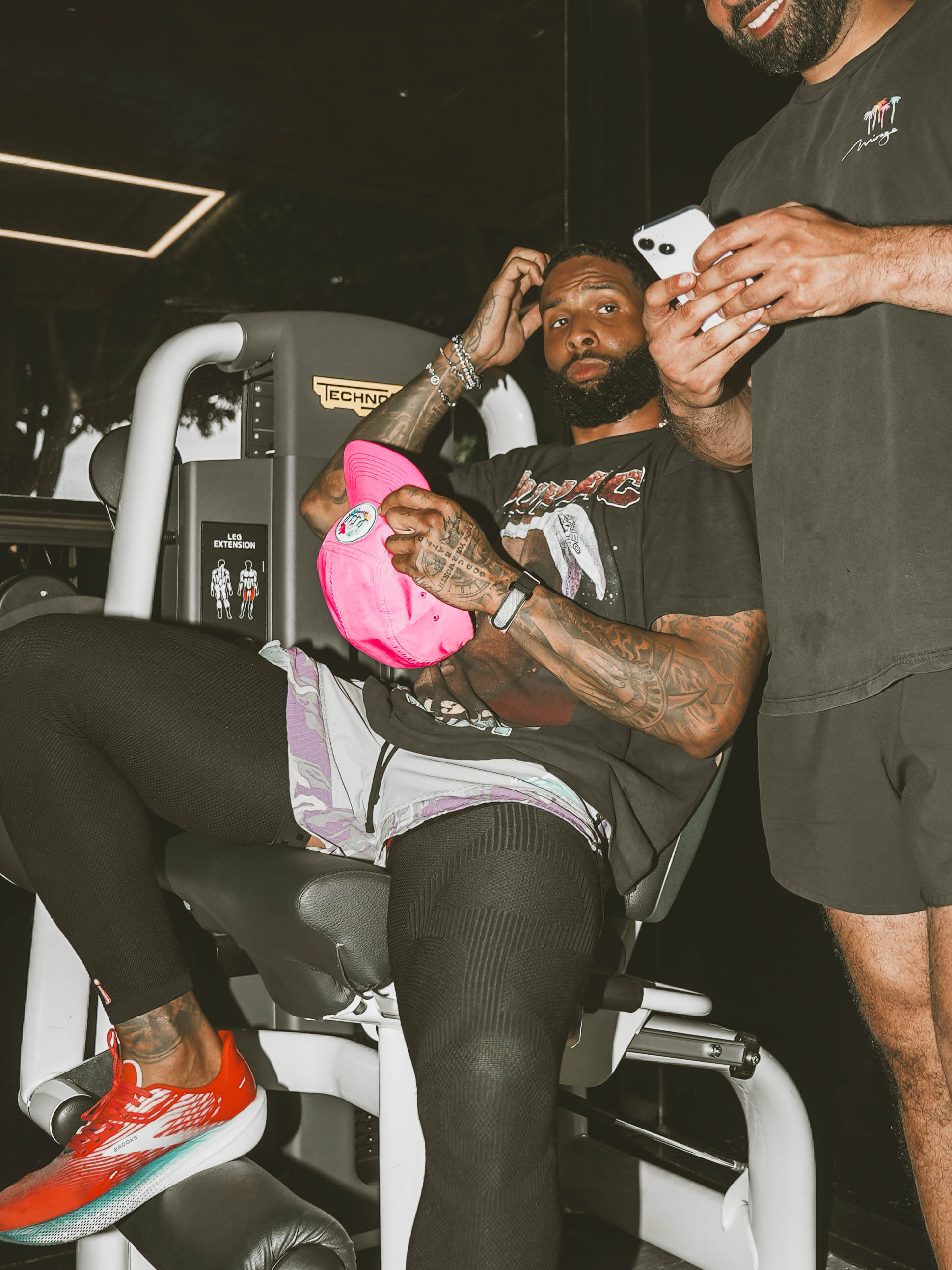 Odell Beckham Jr. Workout - Beverly Hills, CA